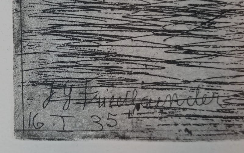 Gotthard-Johnny Friedlaender (After) - Une paysanne, 1995 - Image 4