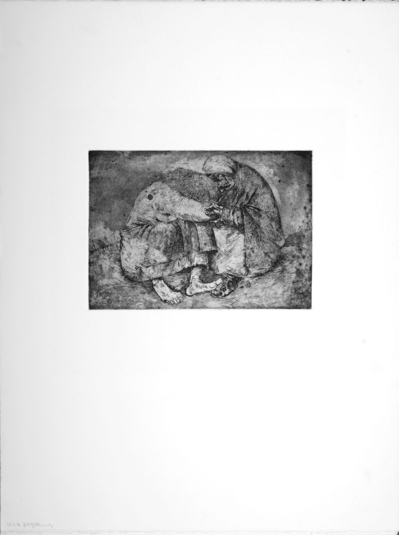 Gotthard-Johnny Friedlaender (After) - Deux paysannes, 1995 - Image 3