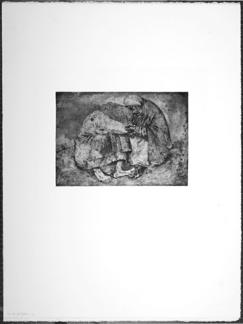 Gotthard-Johnny Friedlaender (After) - Deux paysannes, 1995 - Image 2