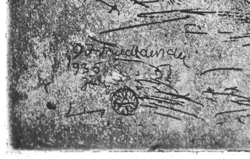 Gotthard-Johnny Friedlaender (After) - Deux paysannes, 1995 - Image 4