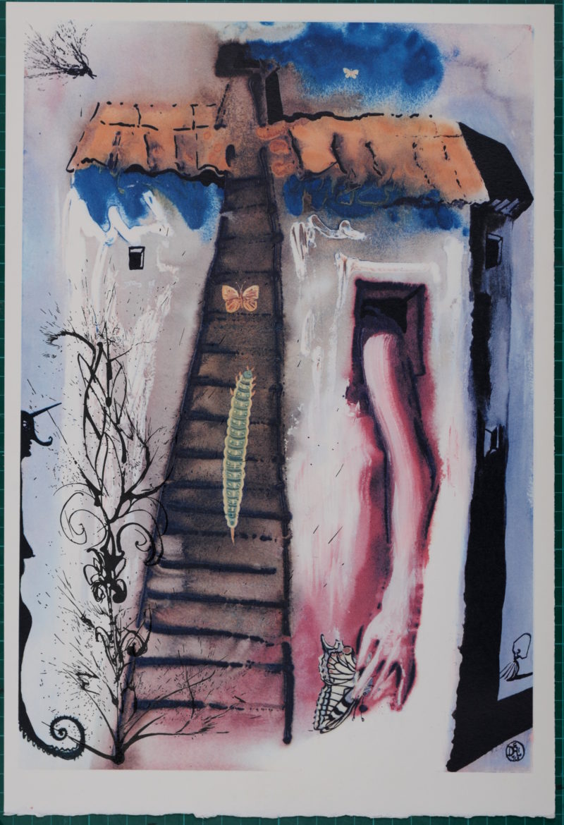 Salvador Dali Rabbit Sends in a Little Bill, 1969 - Image 2