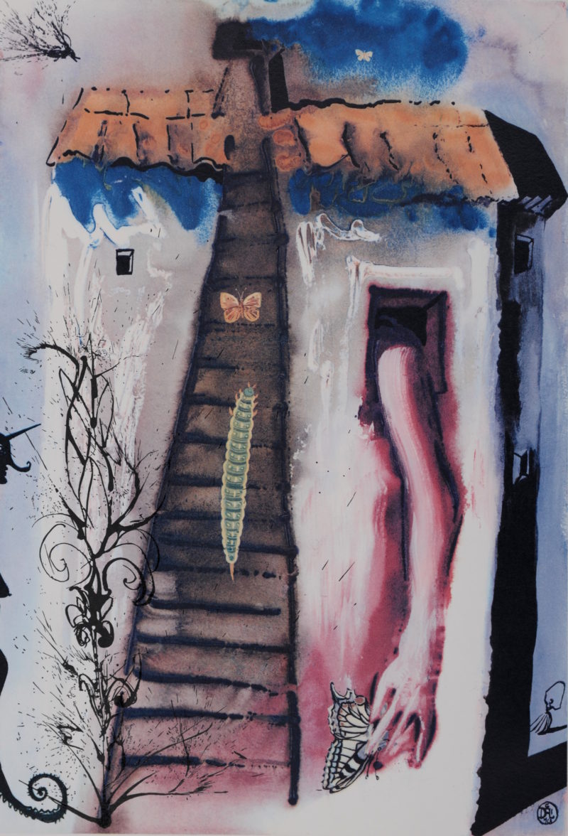 Salvador Dali Rabbit Sends in a Little Bill, 1969 - Image 3