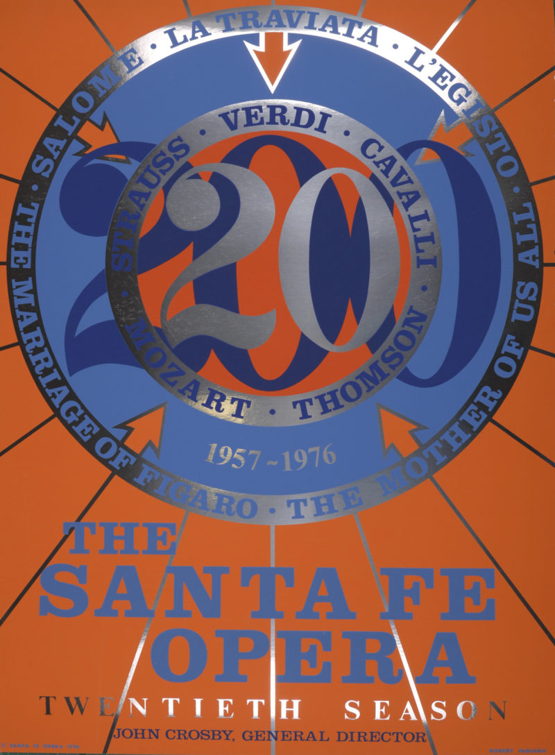 Robert Indiana : The Santa Fe Opera, 1976 - Image 2