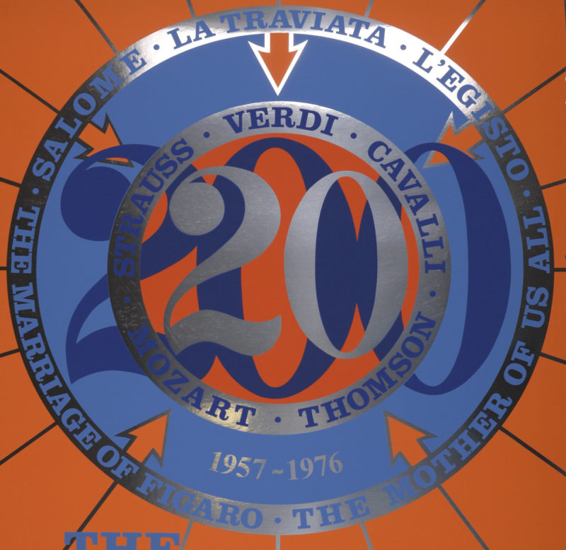 Robert Indiana : The Santa Fe Opera, 1976