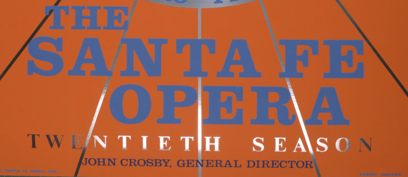 Robert Indiana : The Santa Fe Opera, 1976 - Image 4