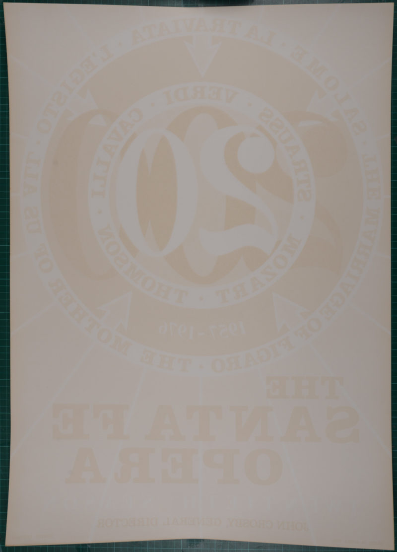 Robert Indiana : The Santa Fe Opera, 1976 - Image 5