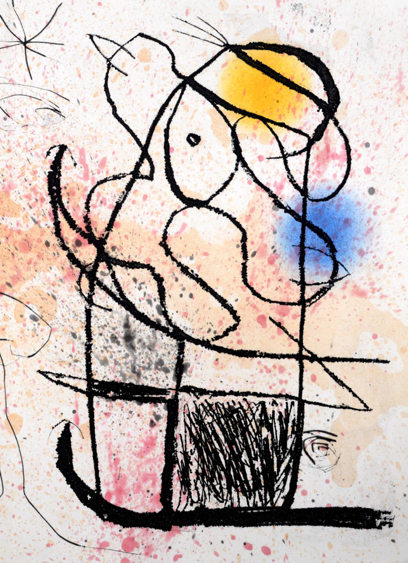 Joan Miro - Le Courtisan grotesque XI, 1974 - Image 5