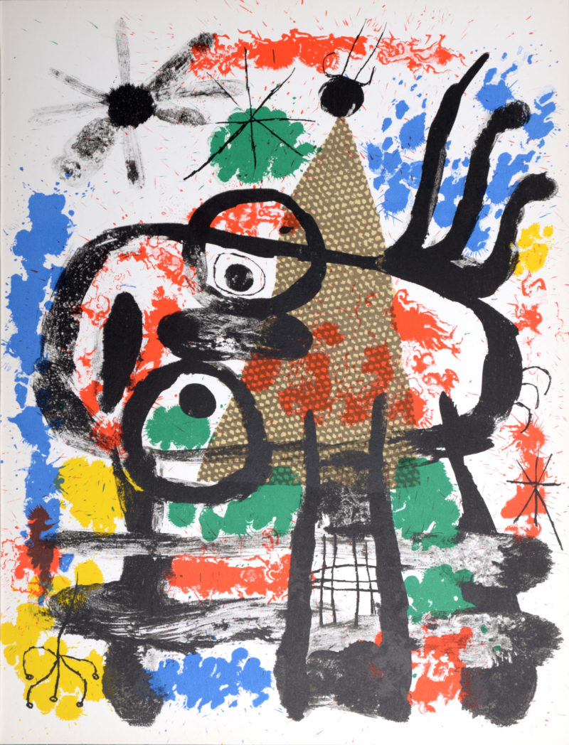 Joan Miro - Les deux bouts du pinceau, 1960 - Image 2