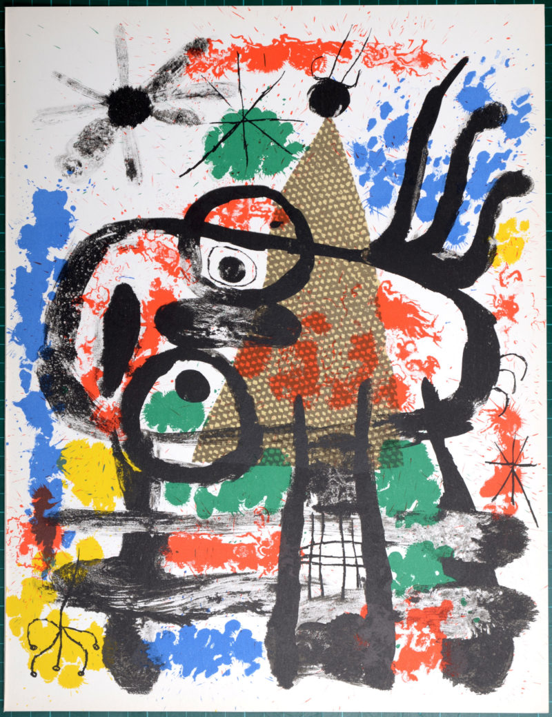 Joan Miro - Les deux bouts du pinceau, 1960 - Image 3