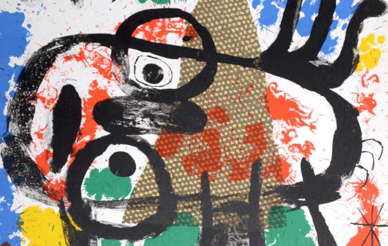 Joan Miro - Les deux bouts du pinceau, 1960