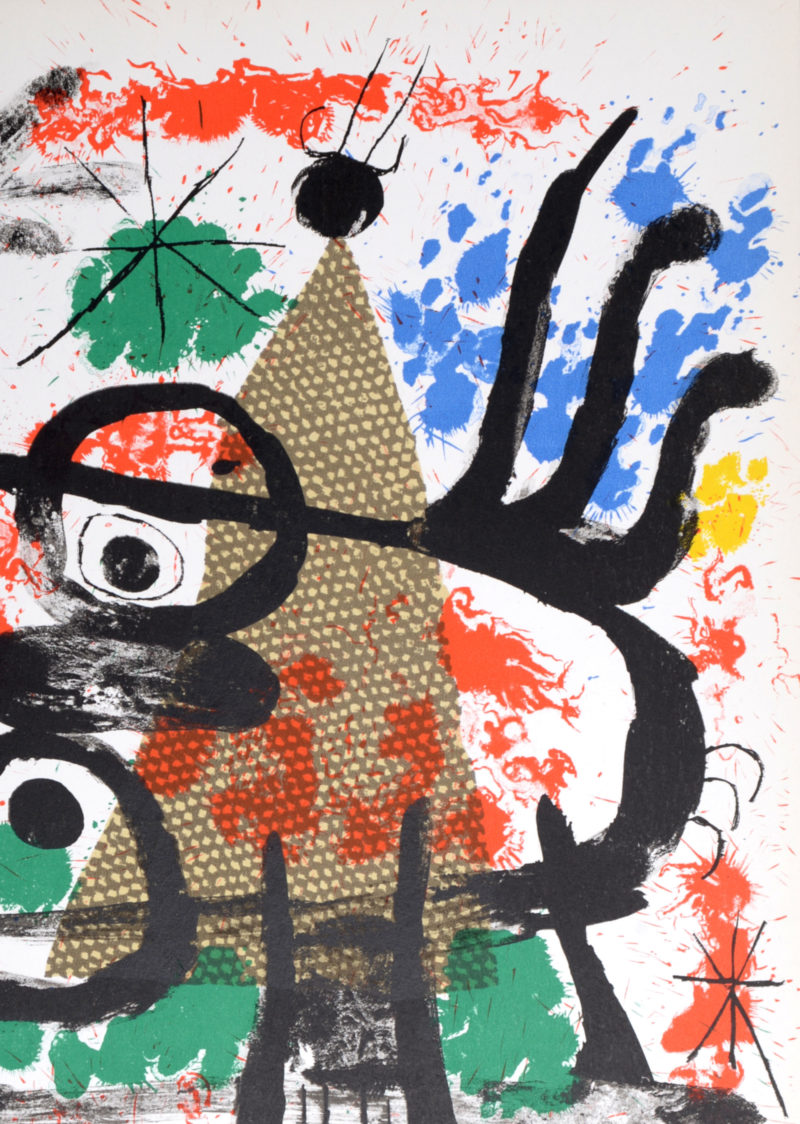 Joan Miro - Les deux bouts du pinceau, 1960 - Image 4