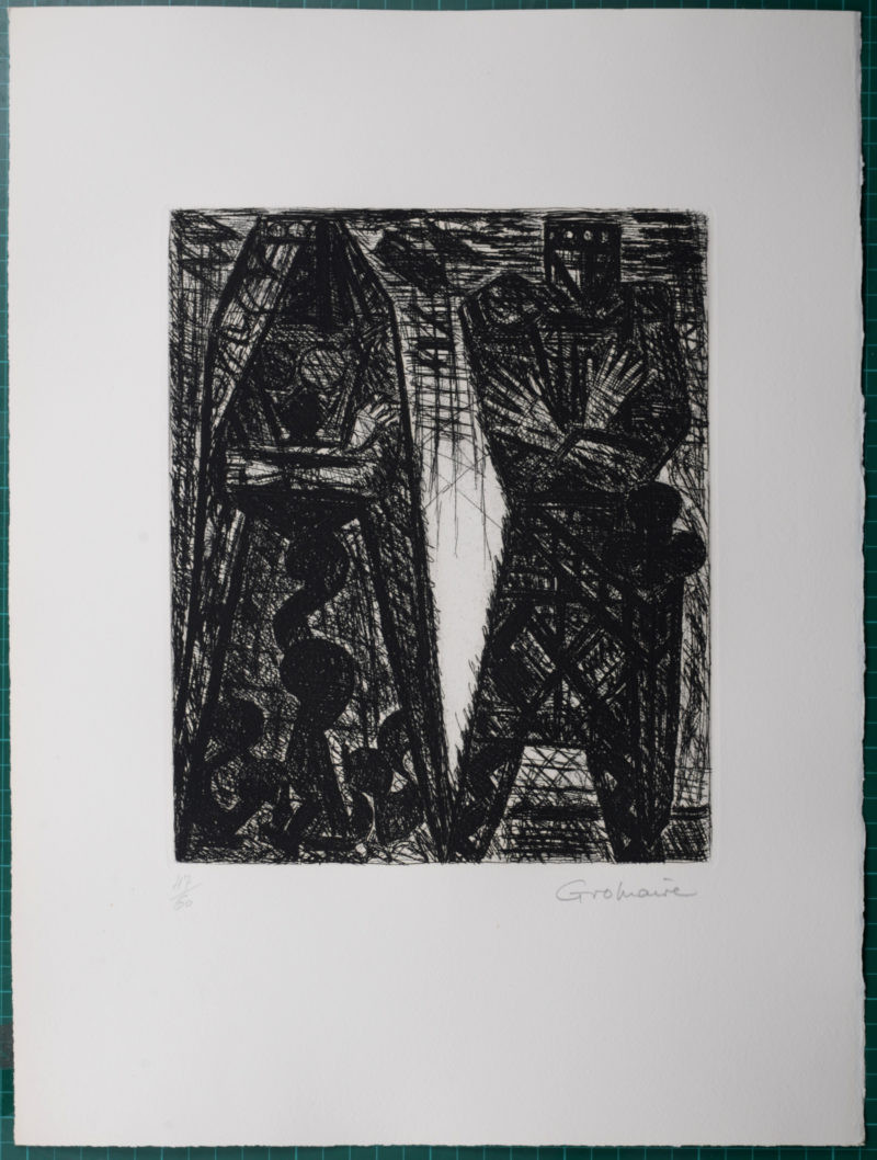 Marcel Gromaire - Macbeth : Le complot, 1958 - Image 3