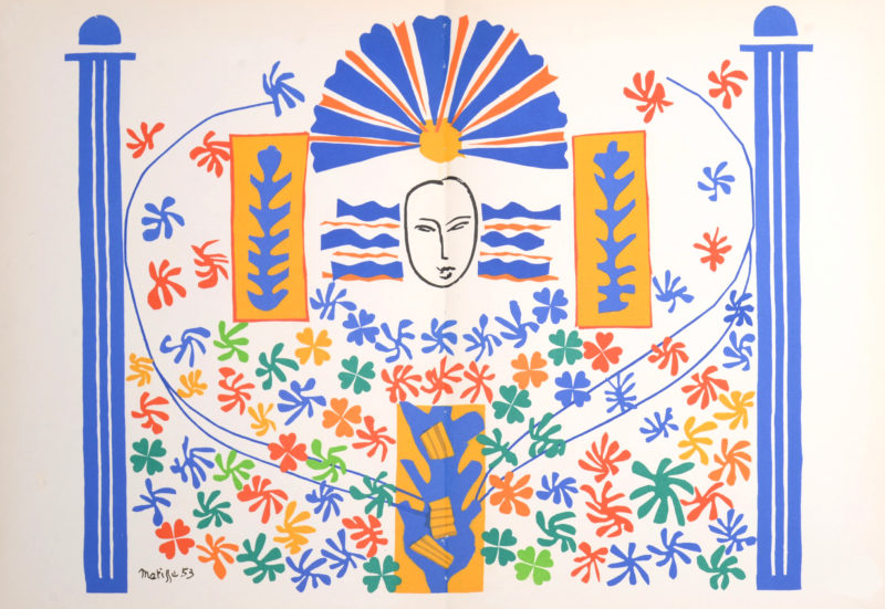 Henri MATISSE - Apollon, 1958 – Image 2