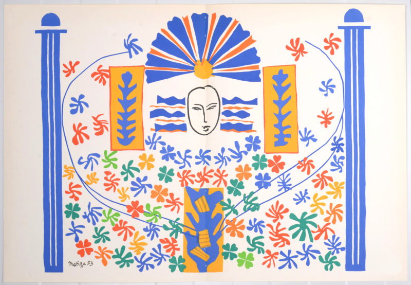 Henri MATISSE - Apollon, 1958 – Image 3