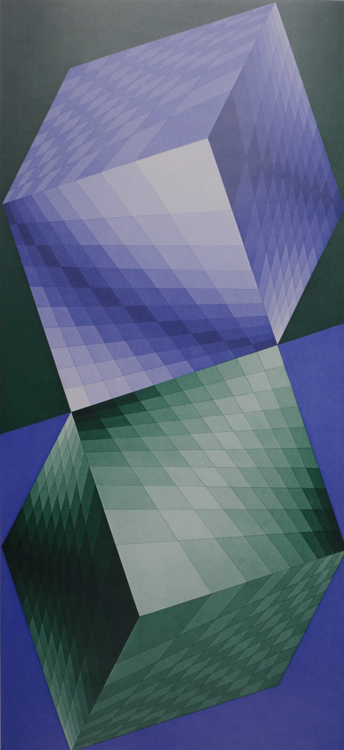 –　Victor　–　Vasarely　VI,　(After)　Hat　1974　NCAG