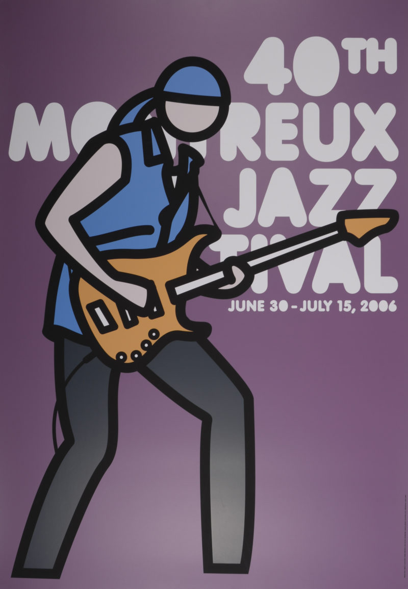 Julian Opie - Montreux Jazz Festival, 2006 - Image 2