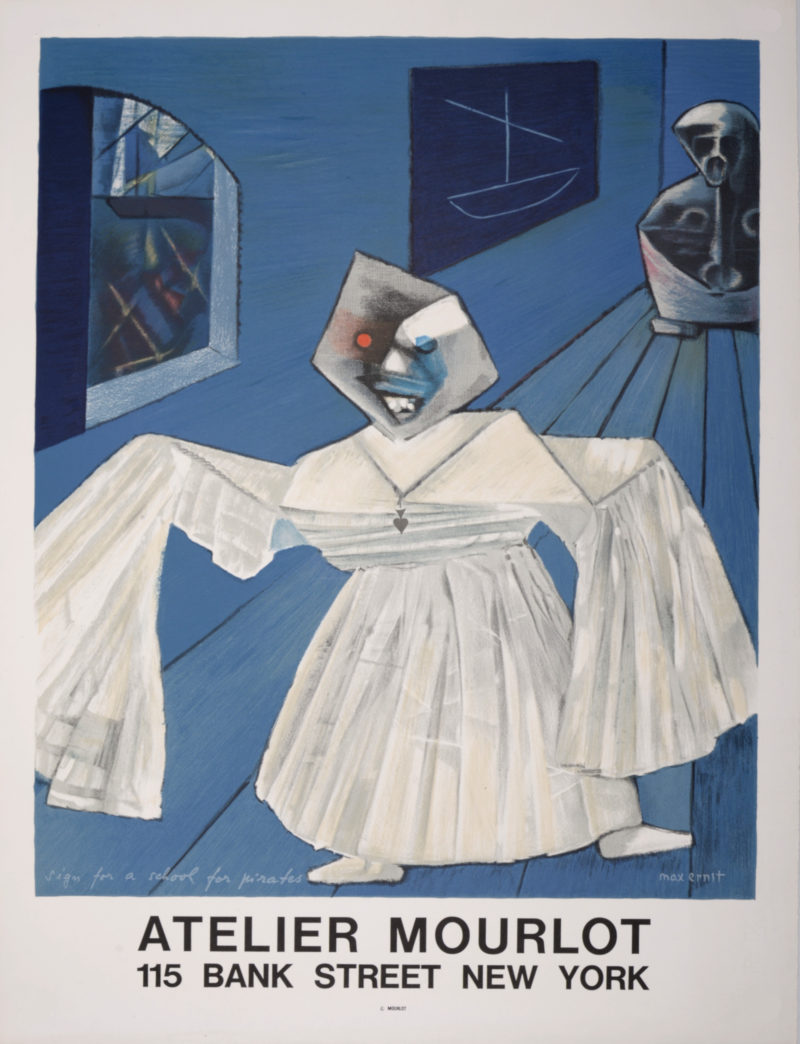 Max Ernst - Atelier Mourlot (Sign for a school for pirates), 1967 - Image 3