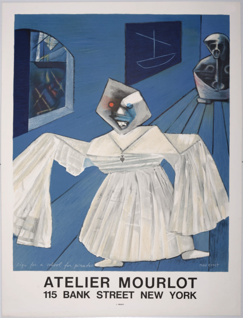 Max Ernst - Atelier Mourlot (Sign for a school for pirates), 1967 - Image 2