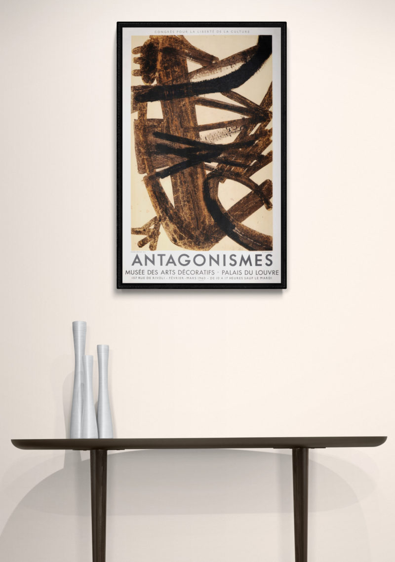 Pierre Soulages - Antagonismes, 1960 - Image 7