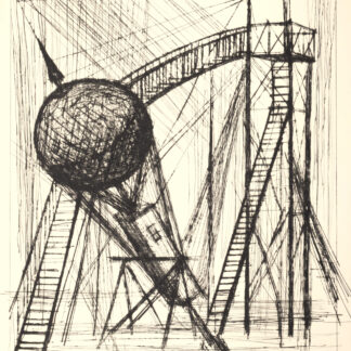 Bernard Buffet - Voyages fantastiques de Cyrano de Bergerac, 1958