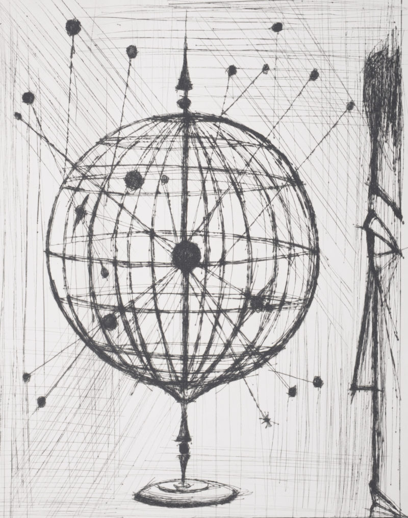 Bernard Buffet - Voyages fantastiques de Cyrano de Bergerac, 1958