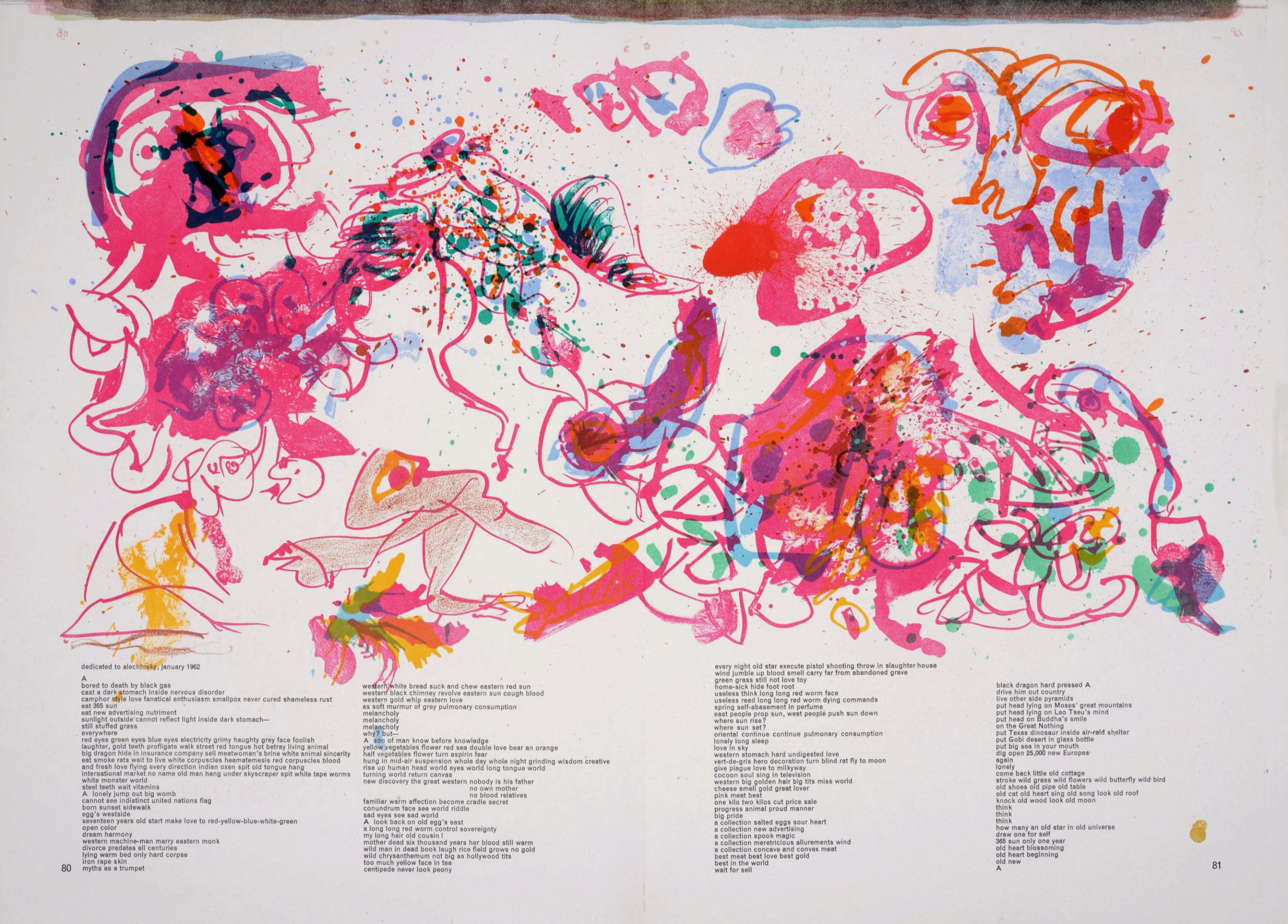 Pierre Alechinsky : One Cent life, 1964 - Image 2