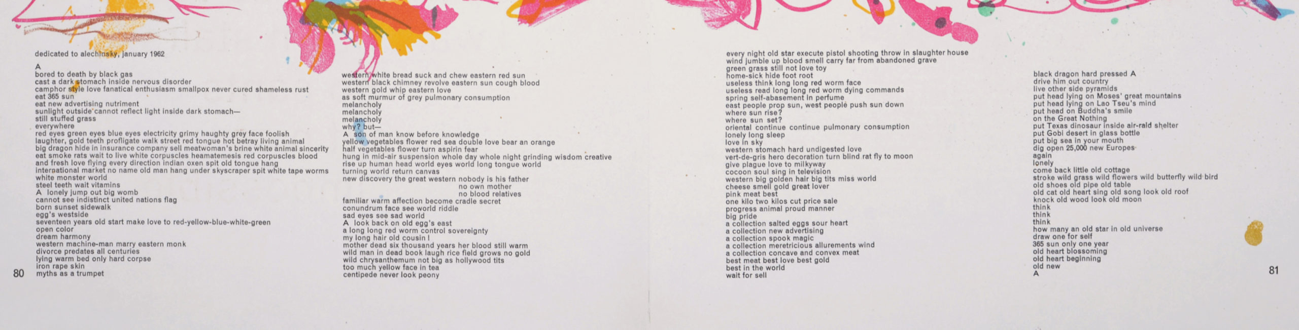 Pierre Alechinsky : One Cent life, 1964 - Image 4