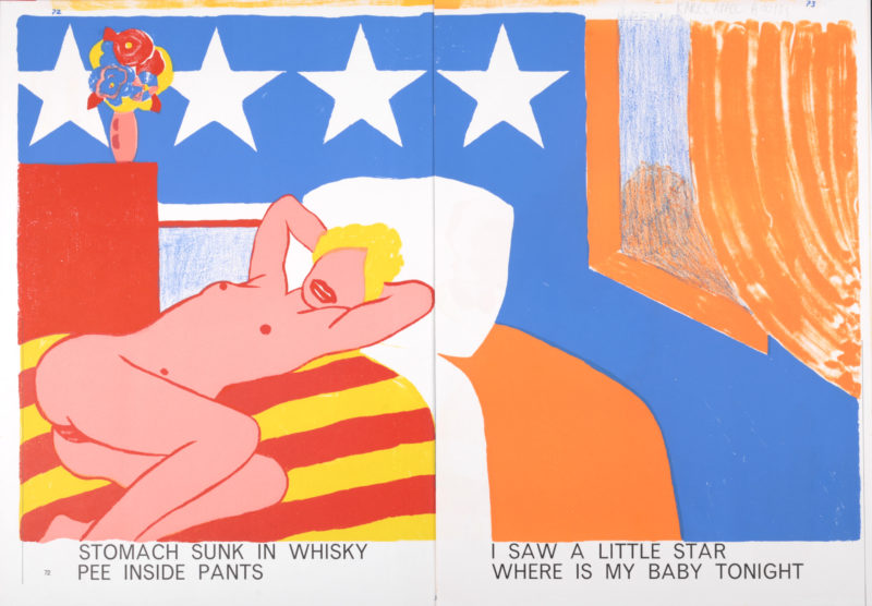 Tom Wesselmann - Stomach Sunk in Whisky Pee Inside Pants, 1964