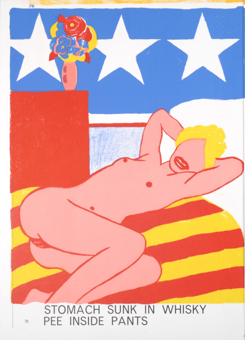 Tom Wesselmann - Stomach Sunk in Whisky Pee Inside Pants, 1964 – Image 3