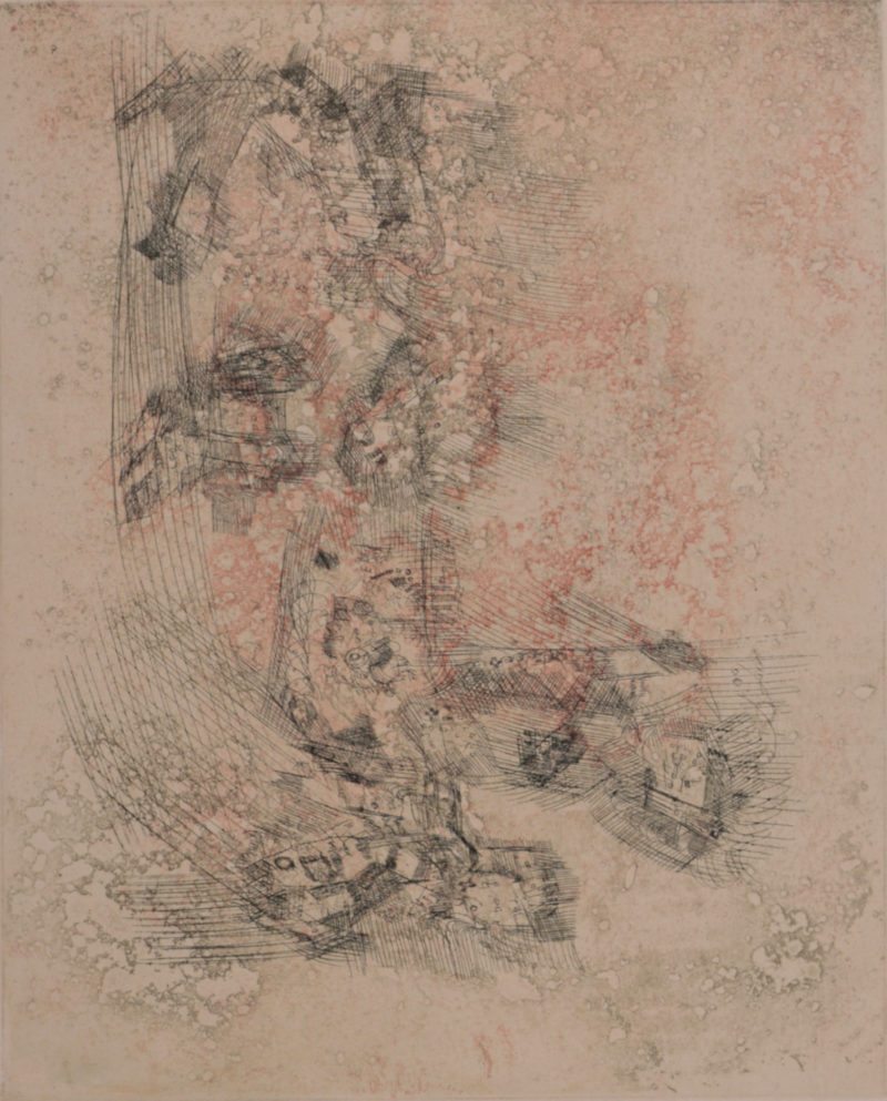 Camille Bryen - Composition, 1967 - Hand signed!