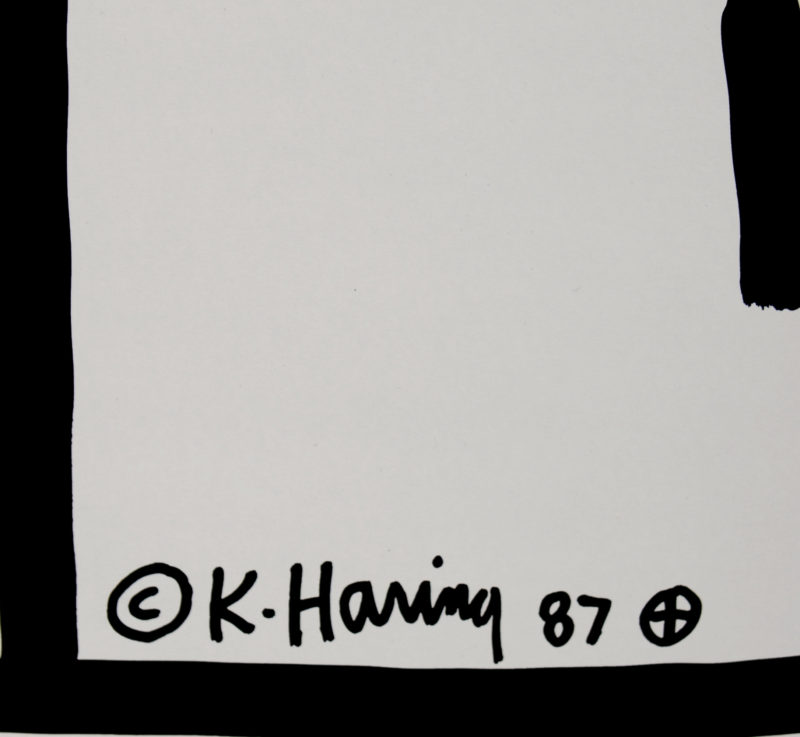 Keith Haring - Lucky Strike (#A), 1987 - Very large! - Image 4