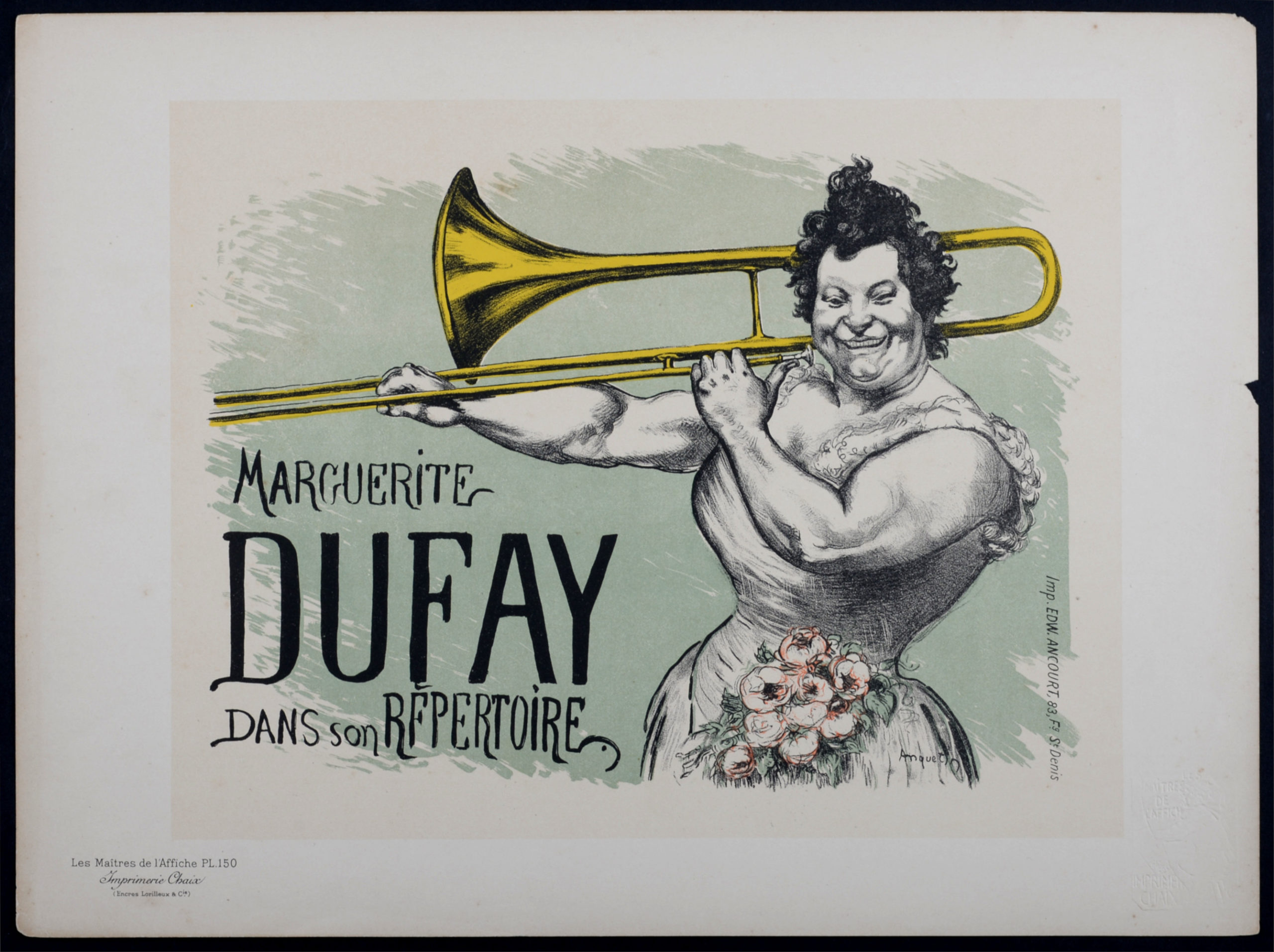 Louis Anquetin - Les Maîtres de l'Affiche : Marguerite Dufay, 1899 – Image 2