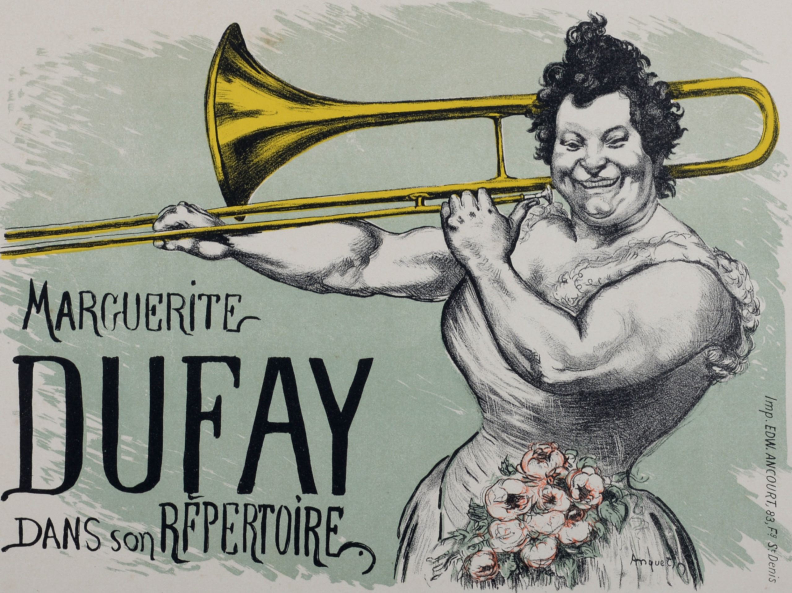 Louis Anquetin - Les Maîtres de l'Affiche : Marguerite Dufay, 1899
