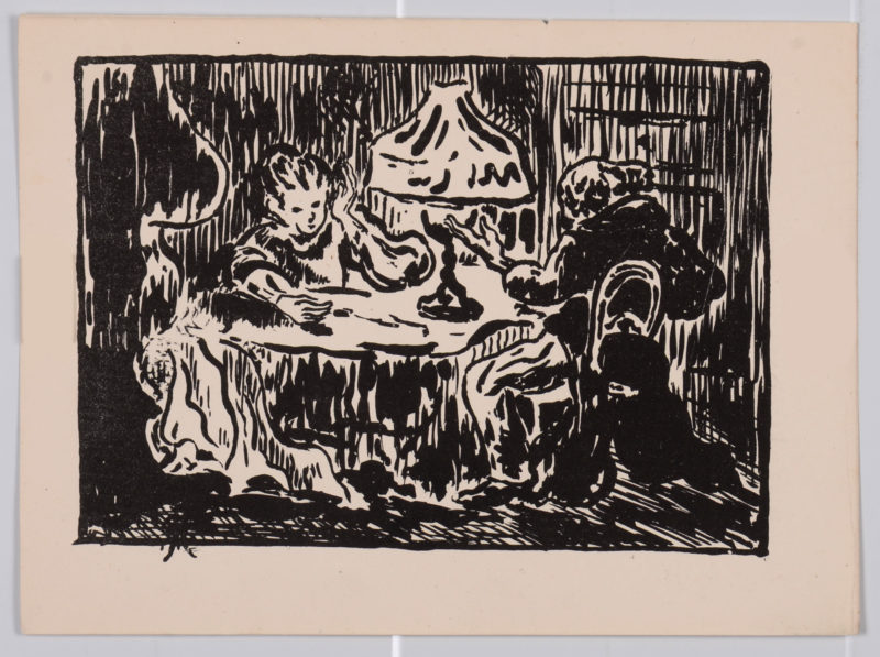 Paul Élie RANSON - Conversation sous la Lampe, 1894 – Image 3