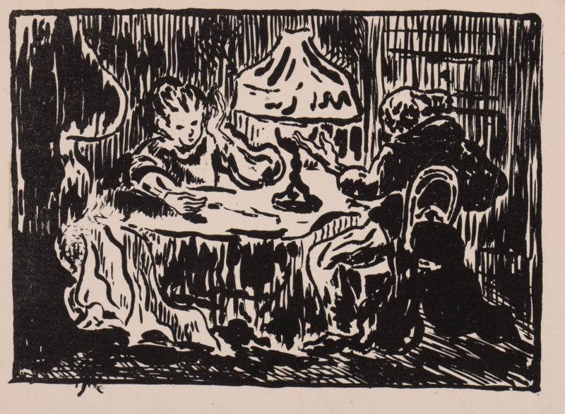Paul Élie RANSON - Conversation sous la Lampe, 1894