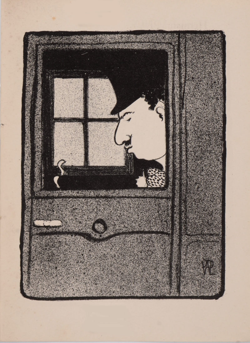 Hermann-Paul: On the Railroad, 1894 - Image 2