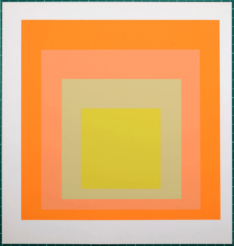 Josef Albers (D'après)- Homage To the Square (G), 1971 – Image 3