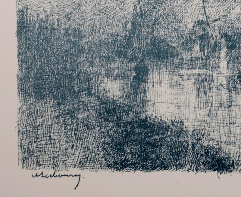 Albert Lebourg - Moulins sur la Schie, 1897 - Image 4