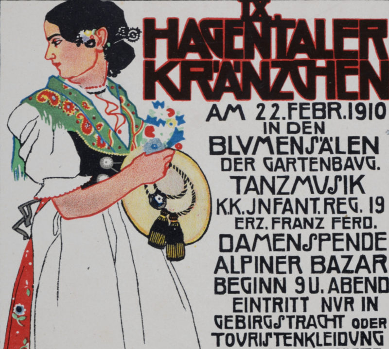 Franz Sühser - Hagentaler Kränzchen, c. 1910 - Wiener Werstätte Secession - Image 4