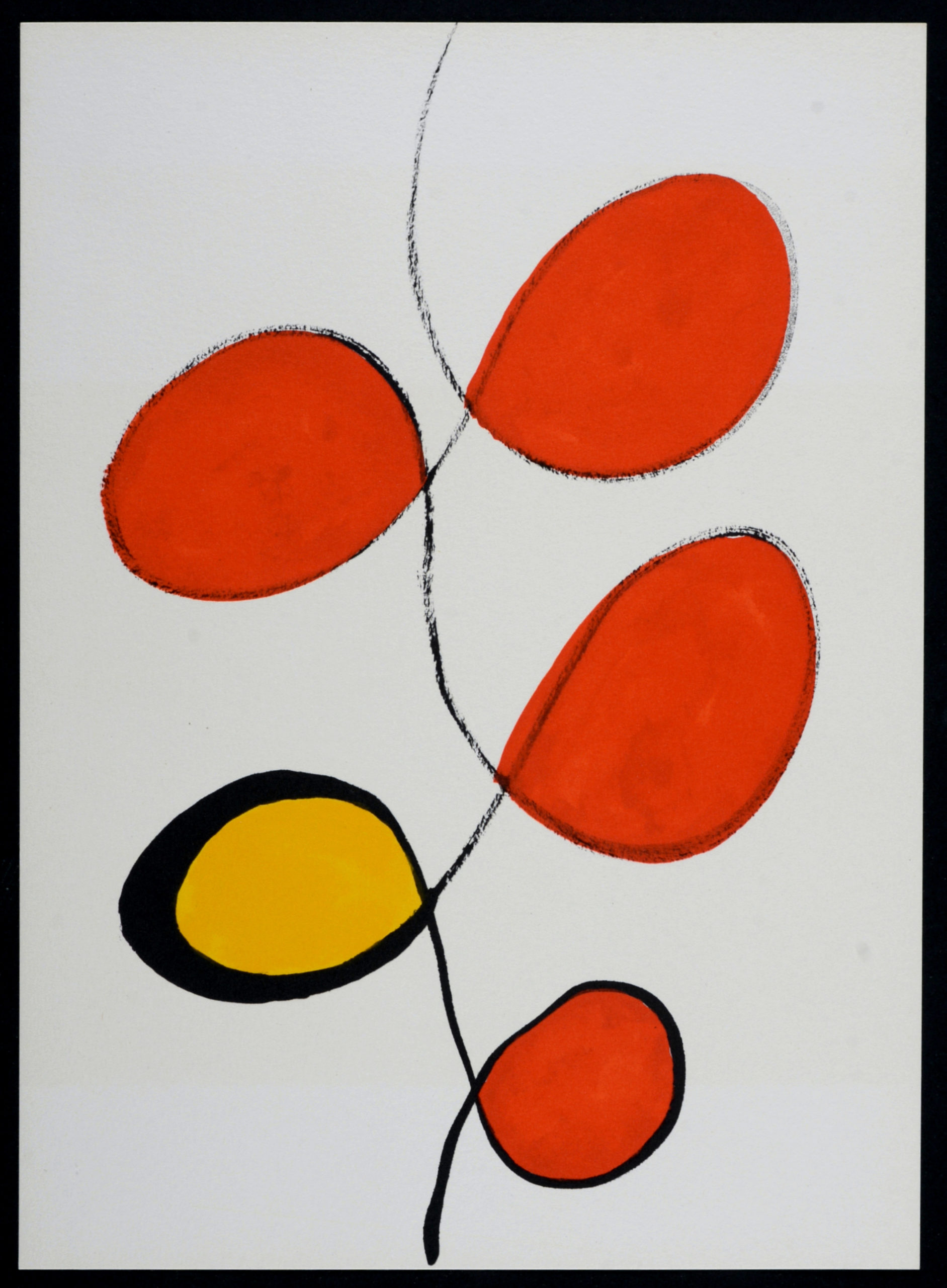 Alexander Calder - Composition abstraite - Retrospektive, 1973 (Copie) – Image 2