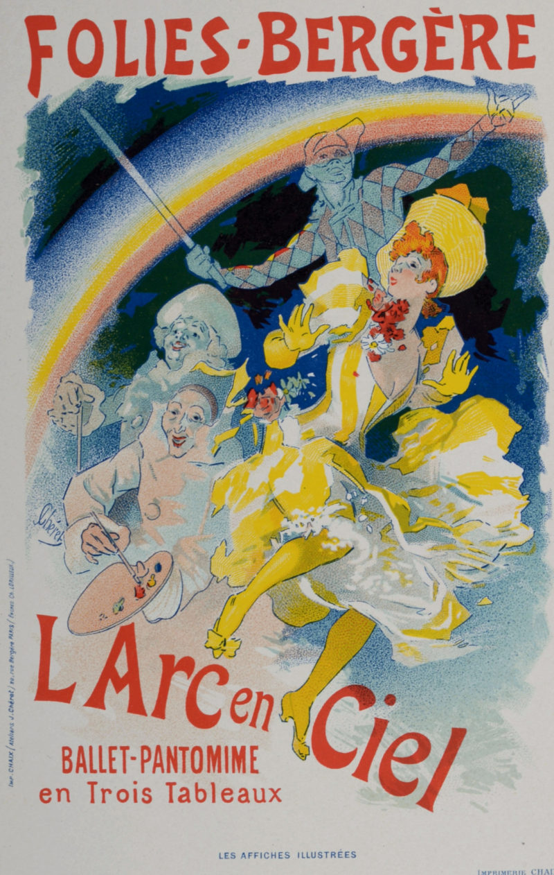 Jules Chéret - Folies-Bergère : L'Arc en Ciel, 1896
