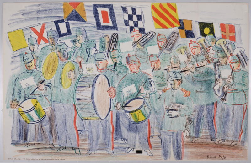 Raoul Dufy - L'orchestre, 1949