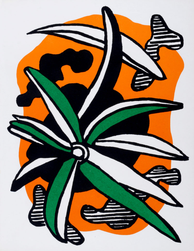 Fernand Léger - La Fleur, 1971