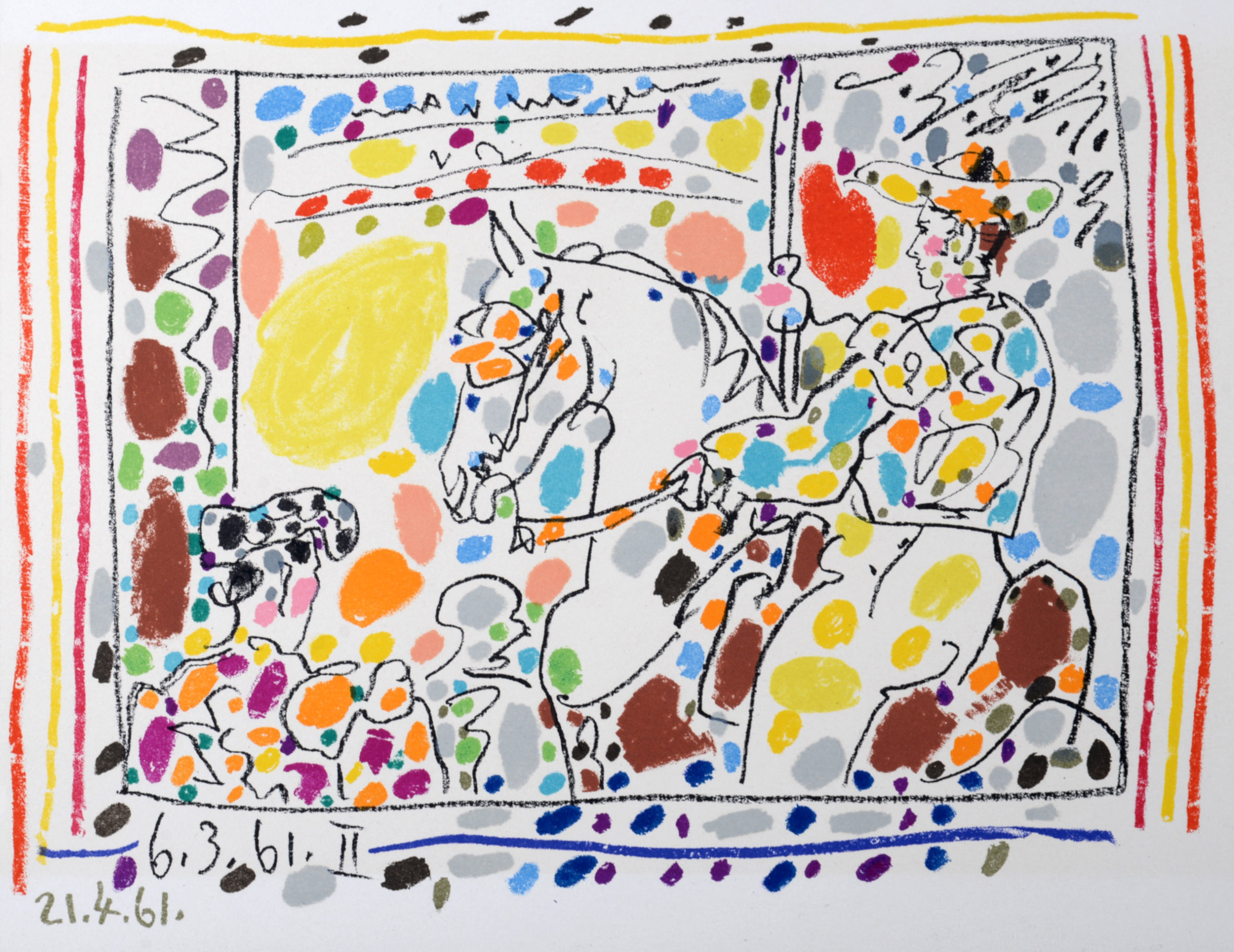 Pablo Picasso - Picador II, 1961 - Image 3
