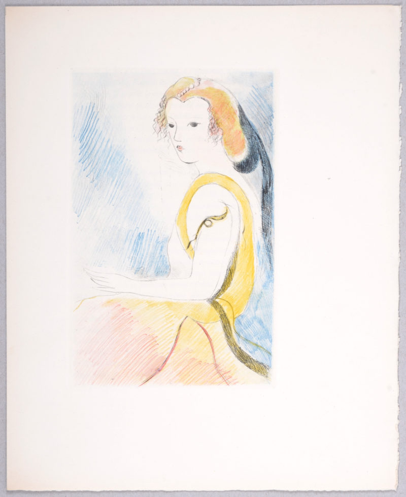 Marie Laurencin - La Princesse de Clèves, 1947 - Image 3