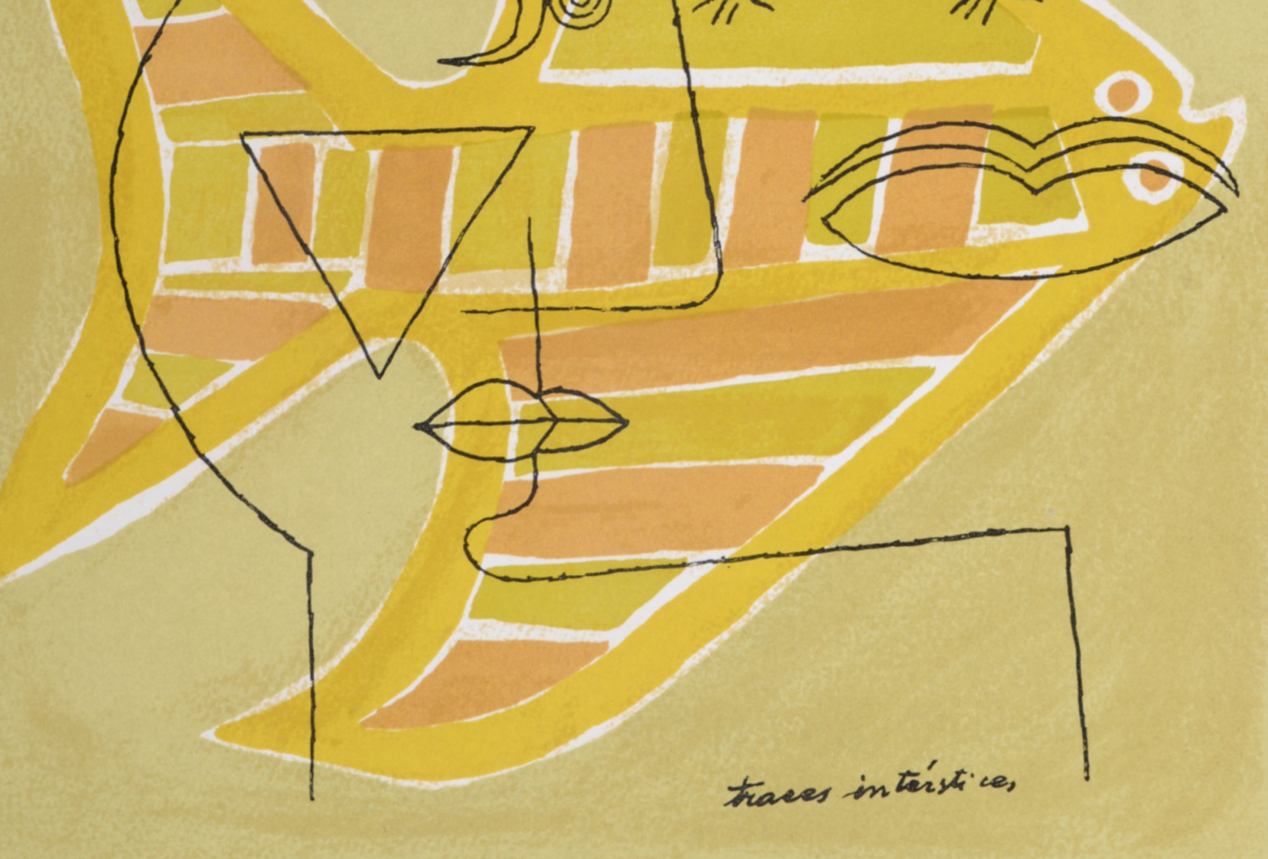 Victor Brauner -Traces interstices 1963 – Image 4
