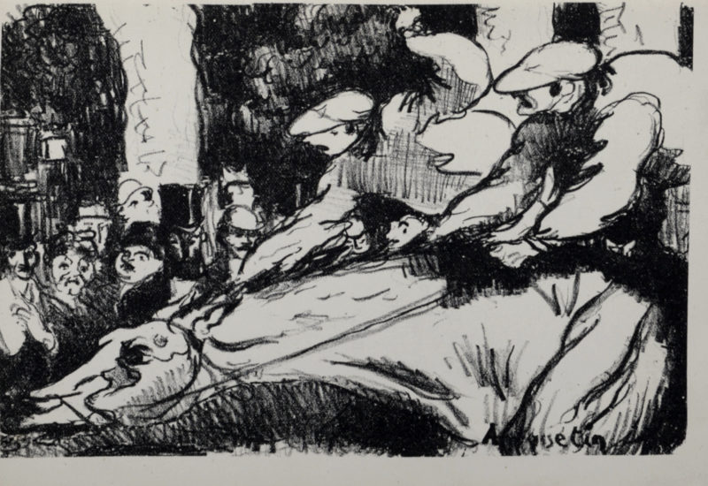 Louis ANQUETIN - L'arrivée, 1894 - Image 2