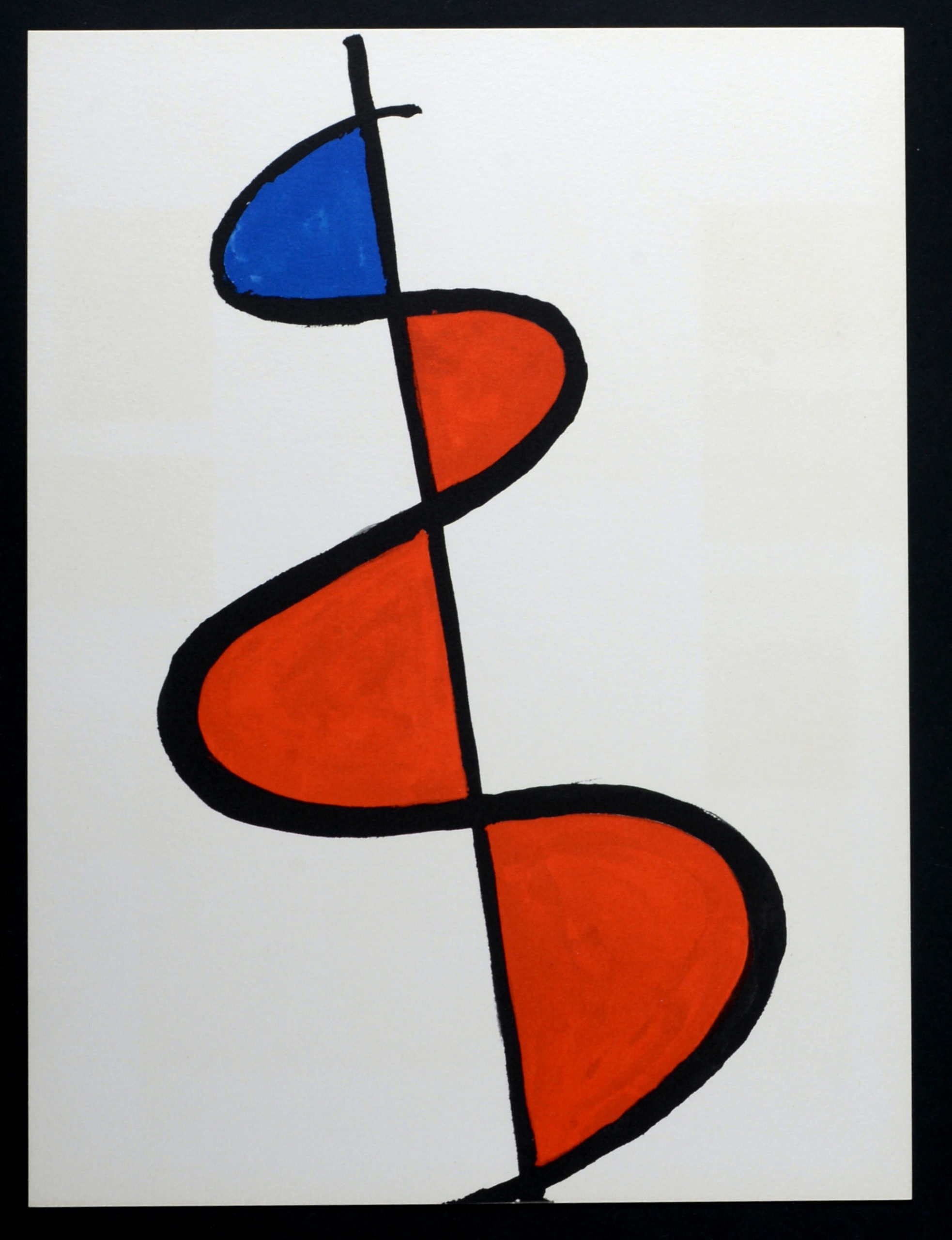 Alexander Calder - Composition abstraite - Retrospektive, 1973 – Image 3