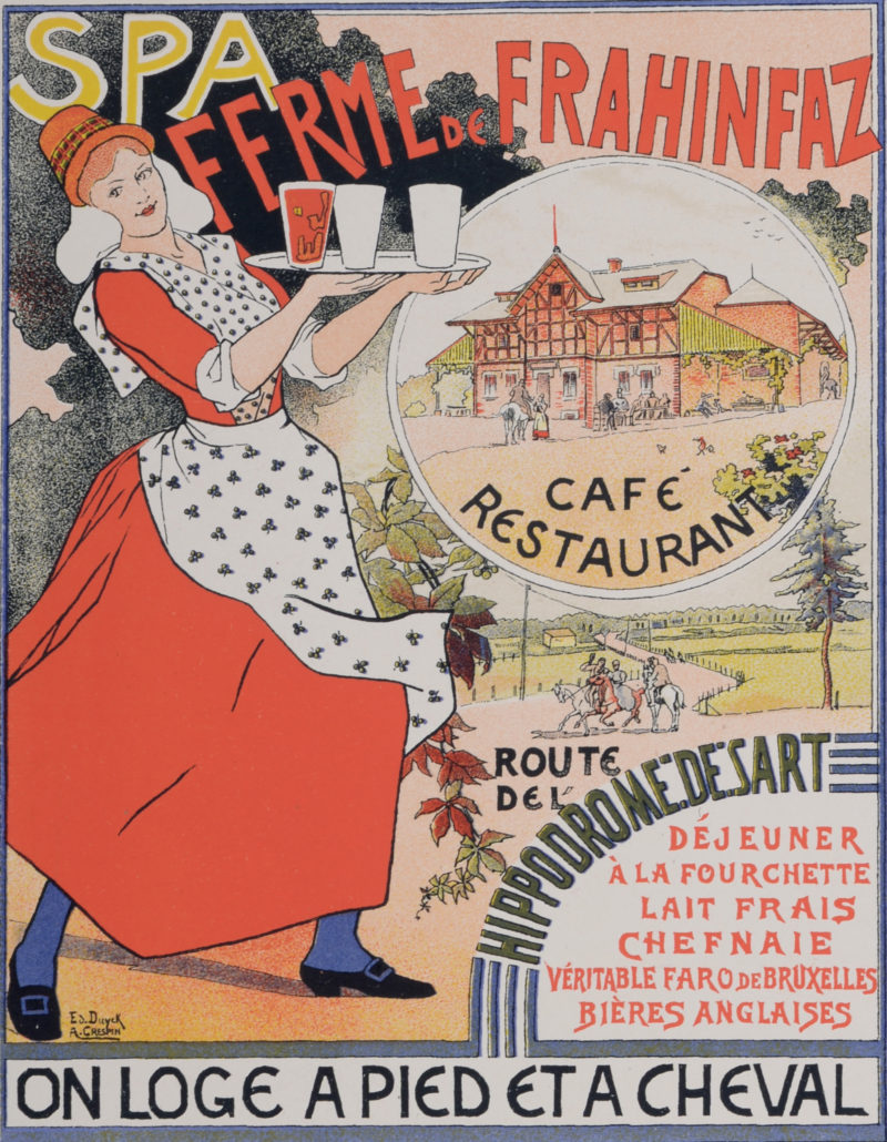 Adolphe Crespin & Eduard Duyck - Spa Ferme de Frahinfaz - 1897