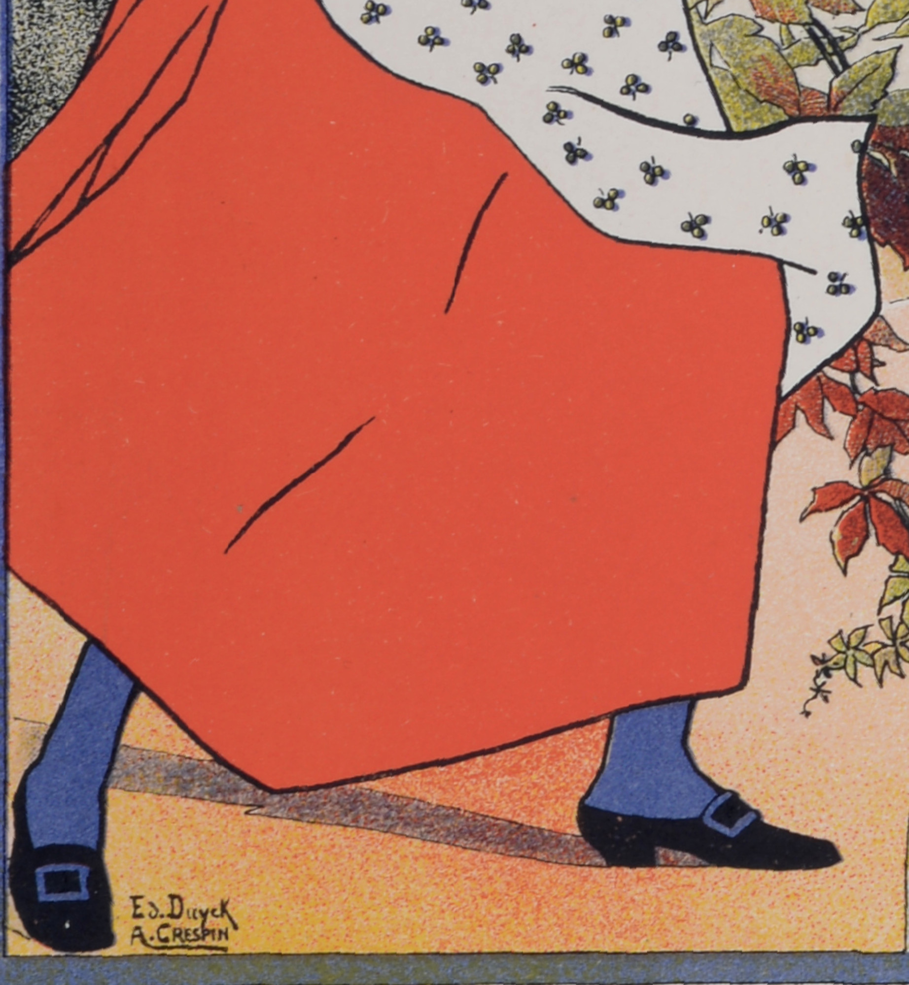 1897 Art Nouveau poster Crespin – Spa (‘Les Affiches Étrangères’)